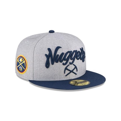 Sapca New Era Denver Nuggets NBA NBA Draft 59FIFTY Fitted - Gri